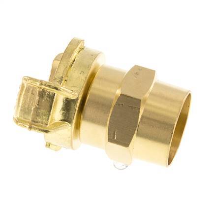 19 mm (3/4'') Hose Barb GEKA Garden Hose Brass Coupling KTW Connection for industrial hoses