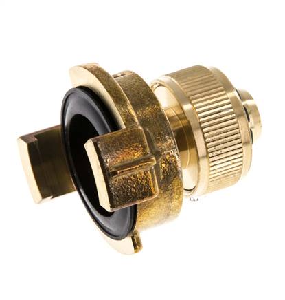 13 mm (1/2'') Hose Barb GEKA Garden Hose Brass Coupling Union Nut