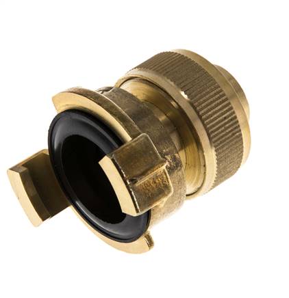 19 mm (3/4'') Hose Barb GEKA Garden Hose Brass Coupling Union Nut