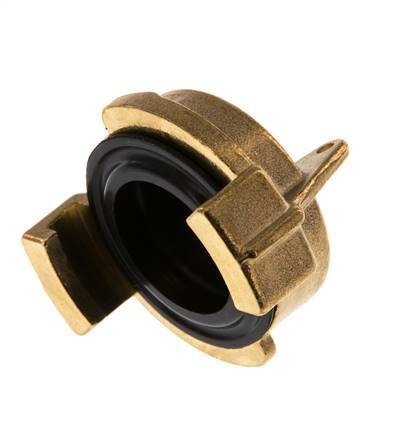 Brass End Cap for GEKA Garden Hose Coupling [2 Pieces]