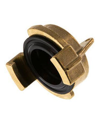 Brass End Cap for GEKA Garden Hose Coupling [2 Pieces]