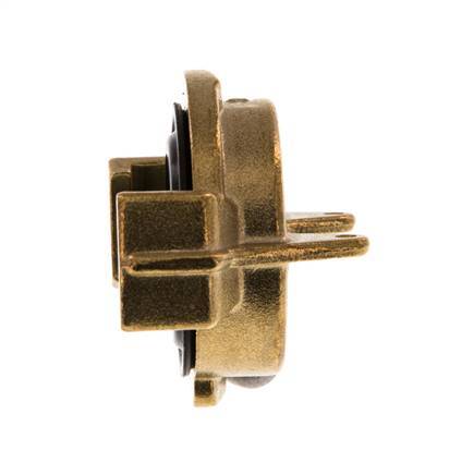 Brass End Cap for GEKA Garden Hose Coupling [2 Pieces]