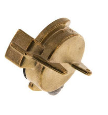 Brass End Cap for GEKA Garden Hose Coupling [2 Pieces]