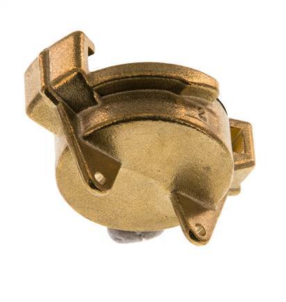 Brass End Cap for GEKA Garden Hose Coupling [2 Pieces]
