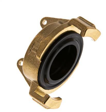 Brass End Cap for GEKA Garden Hose Coupling [2 Pieces]