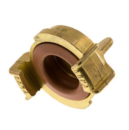 Brass End Cap for GEKA Garden Hose Coupling KTW
