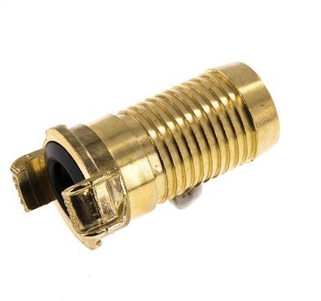 32 mm (1 1/4'') Hose Barb GEKA Garden Hose Brass Coupling Rotatable