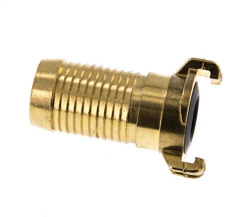 32 mm (1 1/4'') Hose Barb GEKA Garden Hose Brass Coupling Rotatable