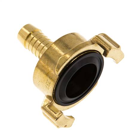 13 mm (1/2'') Hose Barb GEKA Garden Hose Brass Coupling Rotatable when uncoupled
