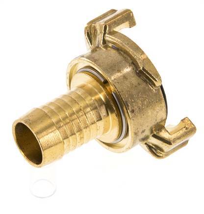 19 mm (3/4'') Hose Barb GEKA Garden Hose Brass Coupling Rotatable when uncoupled