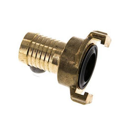 25 mm (1'') Hose Barb GEKA Garden Hose Brass Coupling Rotatable when uncoupled