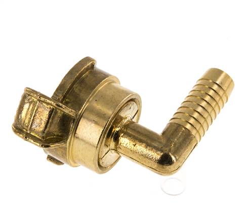 13 mm (1/2'') Hose Barb GEKA Garden Hose Brass Coupling Rotatable Elbow
