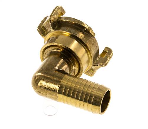19 mm (3/4'') Hose Barb GEKA Garden Hose Brass Coupling Rotatable Elbow