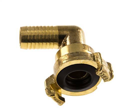 19 mm (3/4'') Hose Barb GEKA Garden Hose Brass Coupling Rotatable Elbow