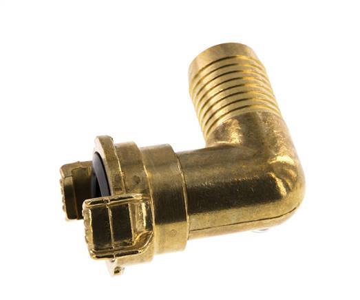 25 mm (1'') Hose Barb GEKA Garden Hose Brass Coupling Rotatable Elbow