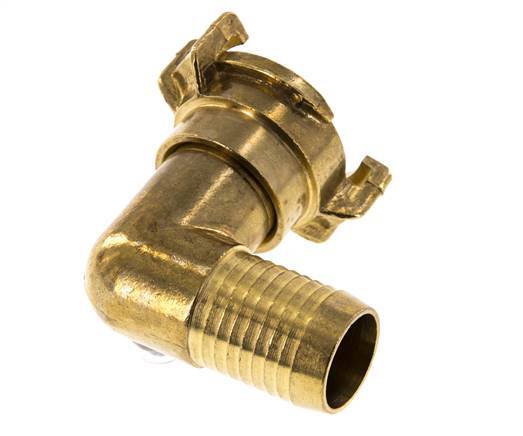 25 mm (1'') Hose Barb GEKA Garden Hose Brass Coupling Rotatable Elbow