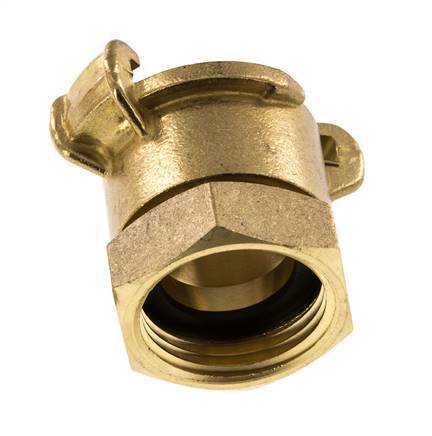 1'' Female GEKA Garden Hose Brass Coupling Rotatable