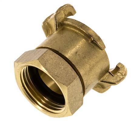 1'' Female GEKA Garden Hose Brass Coupling Rotatable