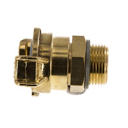 3/4'' Male GEKA Garden Hose Brass Coupling Rotatable