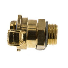 3/4'' Male GEKA Garden Hose Brass Coupling Rotatable