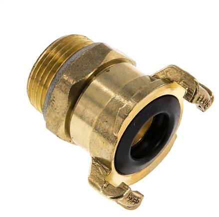 1'' Male GEKA Garden Hose Brass Coupling Rotatable