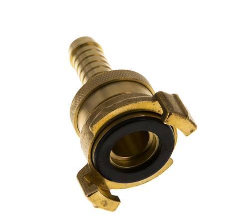 13 mm (1/2'') Hose Barb Safety GEKA Garden Hose Brass Coupling