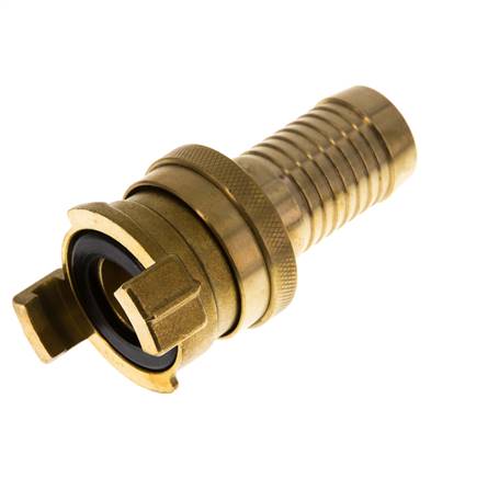 25 mm (1'') Hose Barb Safety GEKA Garden Hose Brass Coupling