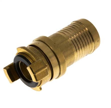 32 mm (1 1/4'') Hose Barb Safety GEKA Garden Hose Brass Coupling