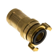 32 mm (1 1/4'') Hose Barb Safety GEKA Garden Hose Brass Coupling