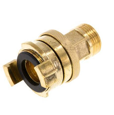 3/4'' Male Safety GEKA Garden Hose Brass Coupling
