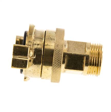 3/4'' Male Safety GEKA Garden Hose Brass Coupling