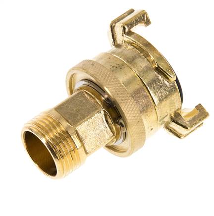 3/4'' Male Safety GEKA Garden Hose Brass Coupling
