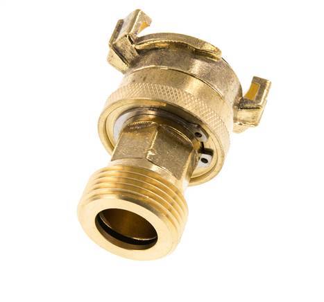 1'' Male Safety GEKA Garden Hose Brass Coupling