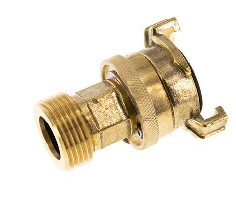 1'' Male Safety GEKA Garden Hose Brass Coupling