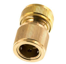 Brass GARDENA Style Hose Connector 13 mm (1/2")