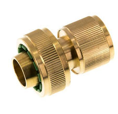 Brass GARDENA Style Hose Connector 19 mm (3/4")