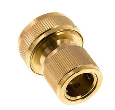 Brass GARDENA Style Hose Connector 19 mm (3/4")