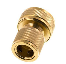 Brass GARDENA Style Hose Connector 19 mm (3/4")