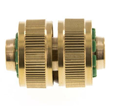Brass GARDENA Style Hose Repairer 13 mm (1/2")