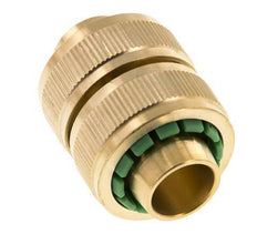 Brass GARDENA Style Hose Repairer 19 mm (3/4")