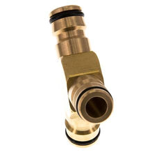 Brass 3x Garden Hose Plug