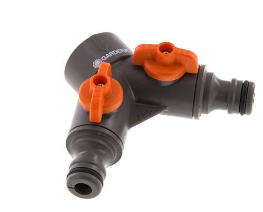 PP GARDENA Distributor G 3/4 inch Female Threads Ball Valve