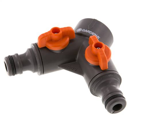 PP GARDENA Distributor G 3/4 inch Female Threads Ball Valve