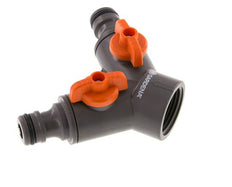 PP GARDENA Distributor G 3/4 inch Female Threads Ball Valve