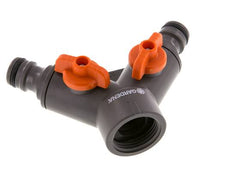 PP GARDENA Distributor G 3/4 inch Female Threads Ball Valve