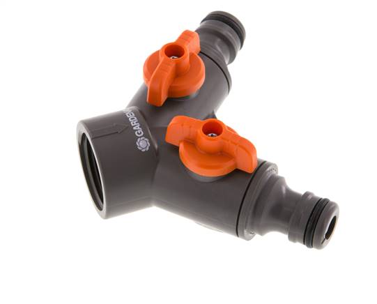 PP GARDENA Distributor G 3/4 inch Female Threads Ball Valve