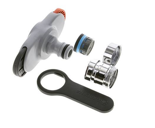 Plastic GARDENA Adapter M22 x 1.0 or M24 x 1.0 Male/Female Threads