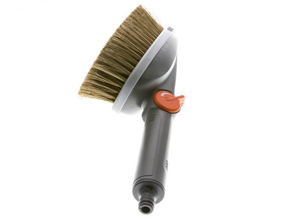 GARDENA Washing Brush Horse-Hair Bristles