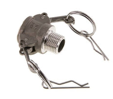 Camlock DN 15 (1/2'') Stainless Steel Coupling R 1/2'' Male Thread Type B MIL-C-27487