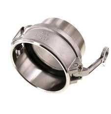 Camlock DN 90 (4'') Stainless Steel Coupling R 4'' Male Thread Type B MIL-C-27487